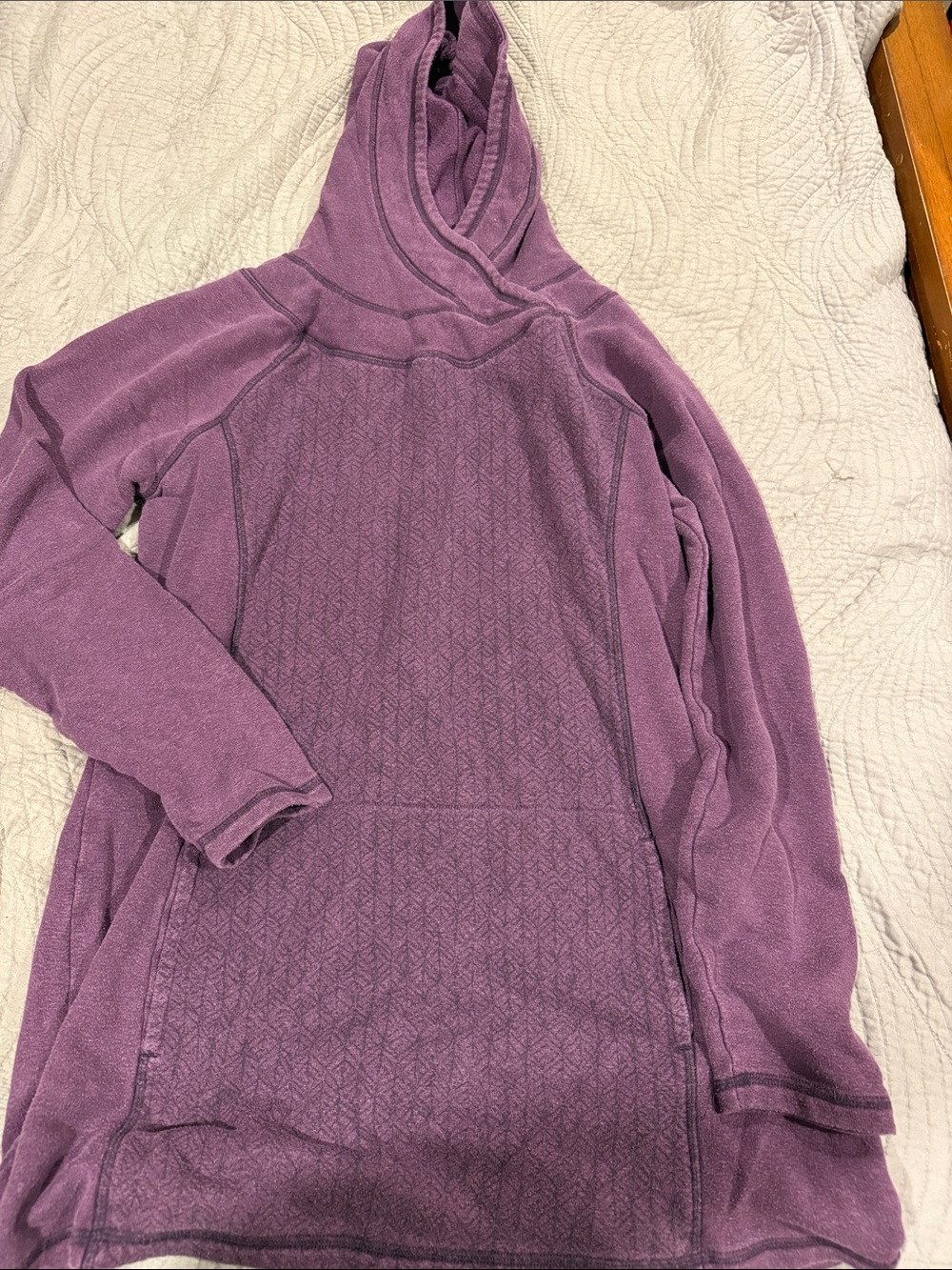 Prana Purple Pullover Hoodie